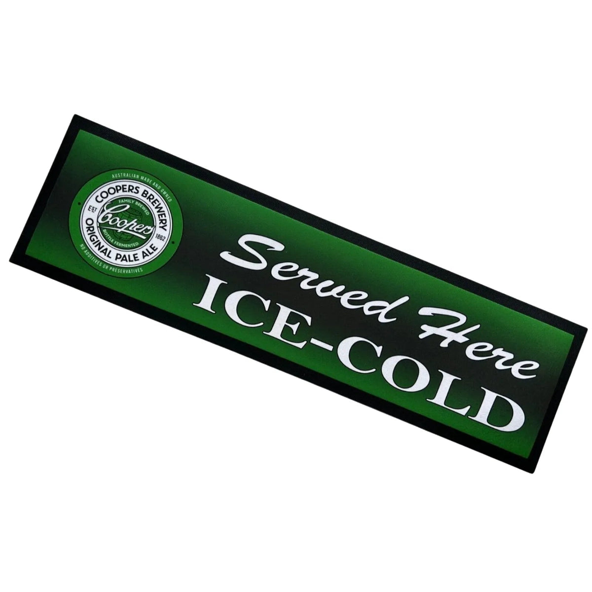 Coopers Premium Rubber-Backed Bar Mat Runner - KING CAVE