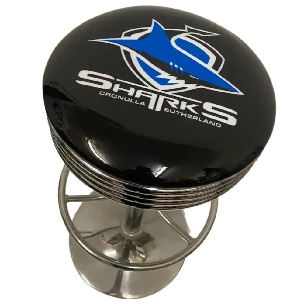 Cronulla Sharks NRL Bar Stool - KING CAVE