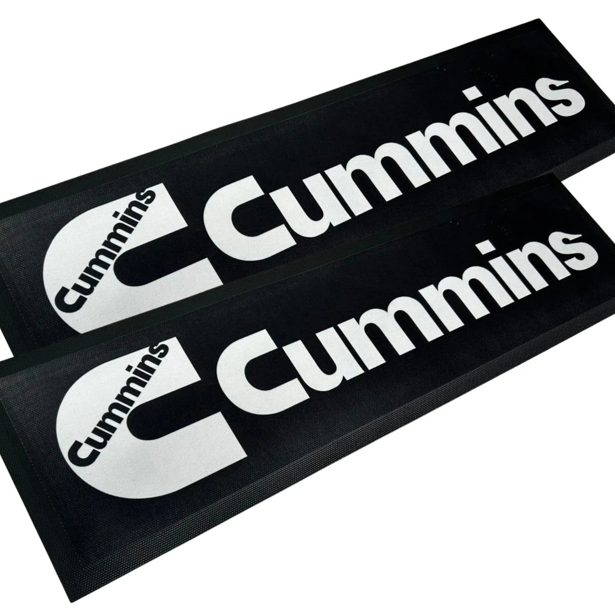 Cummins Black Premium Rubber-Backed Bar Mat Runner - KING CAVE