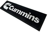 Cummins Black Premium Rubber-Backed Bar Mat Runner - KING CAVE