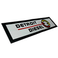 Detroit Diesel Premium Rubber-Backed Bar Mat Runner - KING CAVE
