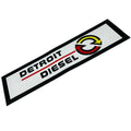 Detroit Diesel Premium Rubber-Backed Bar Mat Runner - KING CAVE