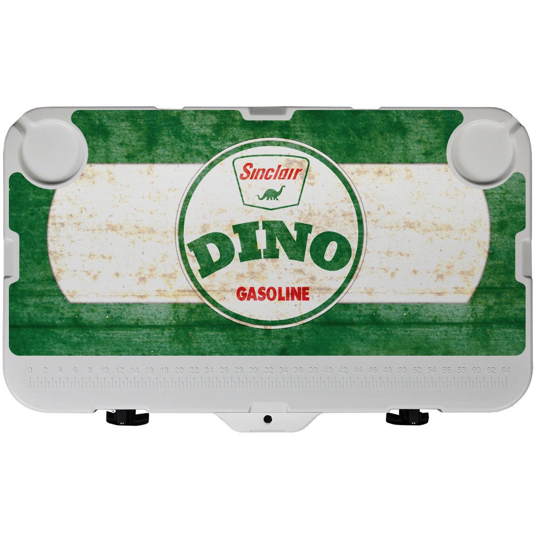 Dino Rhino Vintage Fuel Brand Roto Molded Foam Injected 50 Litre Ice Box With Longest Ice Retention ES-50QT - Model ES-50FP-DINO - KING CAVE