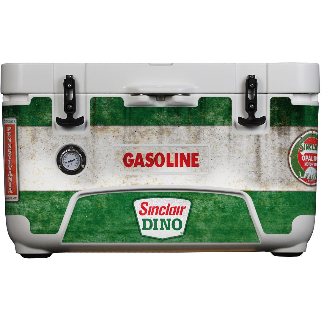 Dino Rhino Vintage Fuel Brand Roto Molded Foam Injected 50 Litre Ice Box With Longest Ice Retention ES-50QT - Model ES-50FP-DINO - KING CAVE