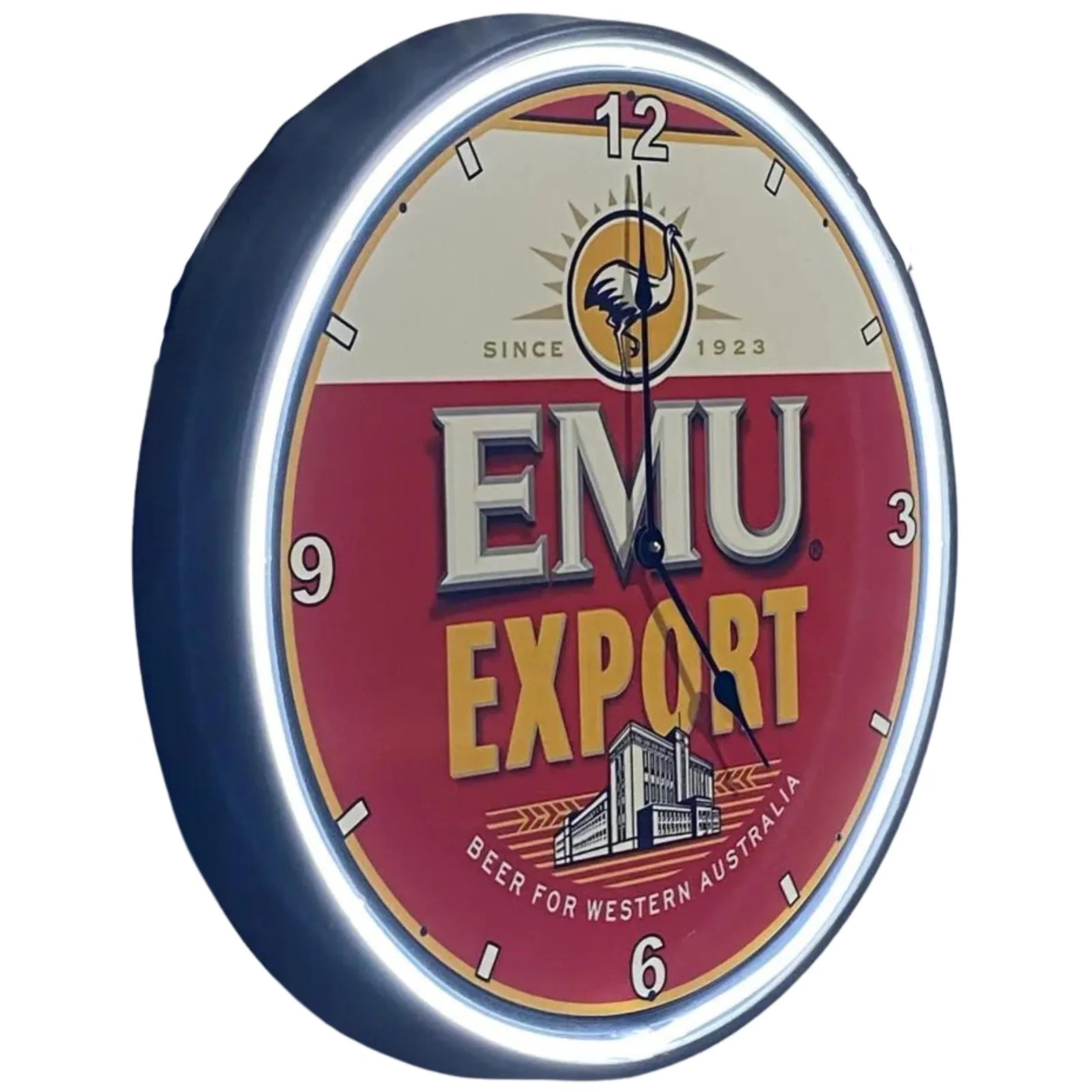 Emu Export Neon Clock - KING CAVE