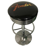 Fender Stainless Steel Gas-Lift Adjustable Bar Stool - KING CAVE