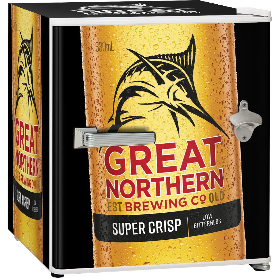 Great Northern Retro Mini Bar Fridge Crisp Design - KING CAVE