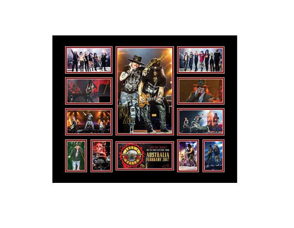 Guns N Roses Collage Framed - KING CAVE