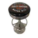 Harley Davidson Motor Oil Bar Table & Bar Stool Set - KING CAVE