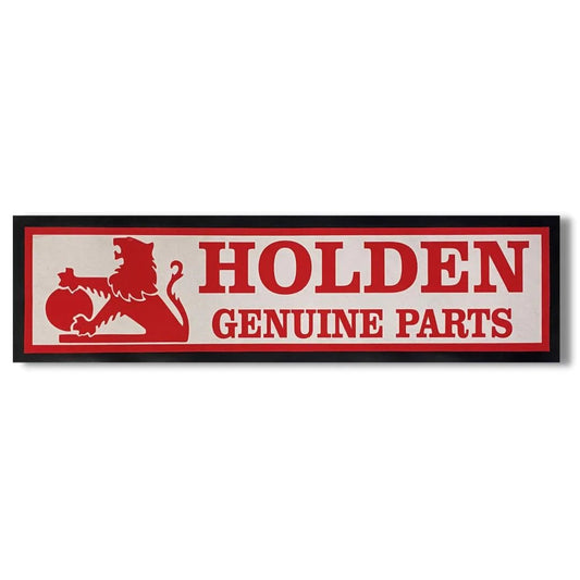 Holden Genuine Parts Premium Rubber-Backed Bar Mat Runner - KING CAVE