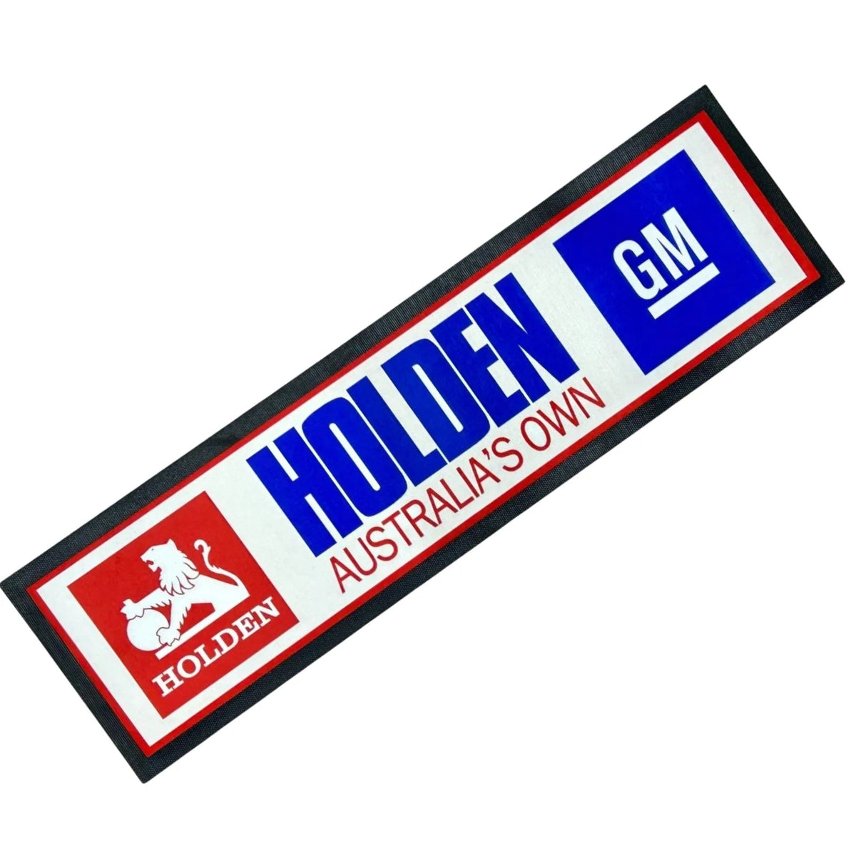 Holden GM Premium Rubber-Backed Bar Mat Runner - KING CAVE