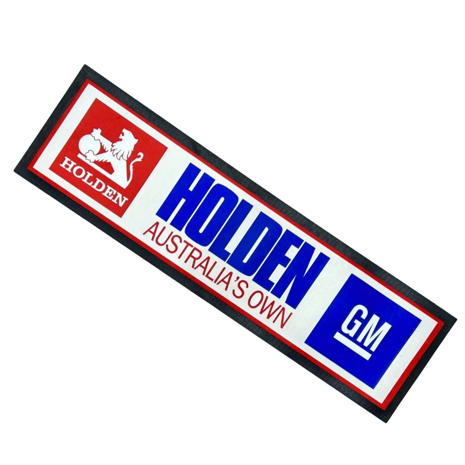 Holden GM Premium Rubber-Backed Bar Mat Runner - KING CAVE