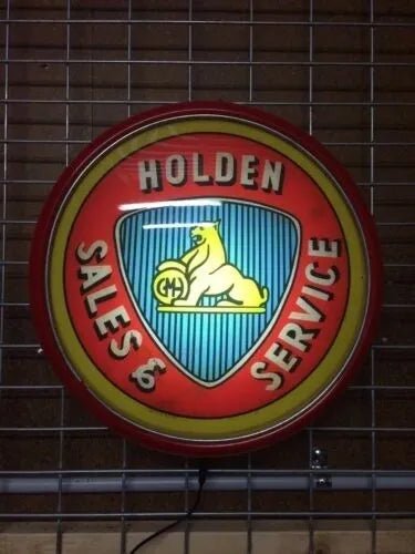 Holden Sales & Service Illuminated Bar Light Wall Mount - KING CAVE