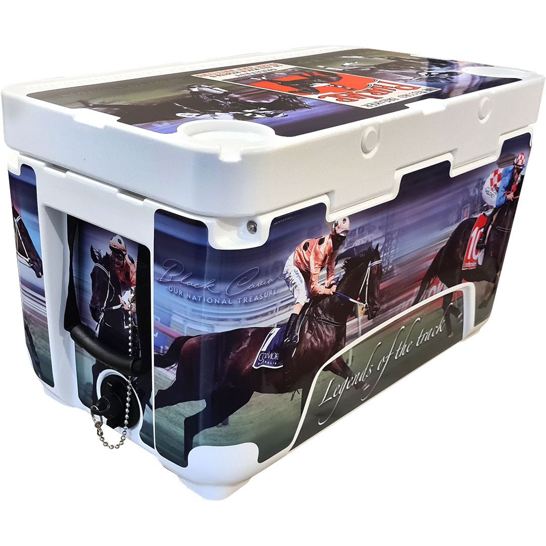 Horse Racing Champion Themed Ice Box - Fantastic Gift Idea! - Model ES-50HR - KING CAVE