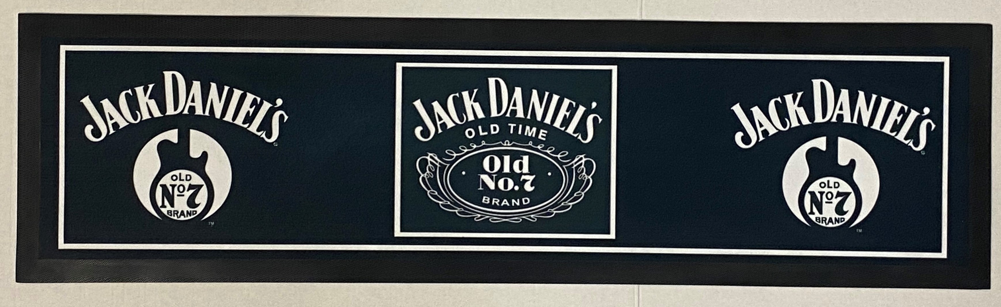 Jack Daniel's Premium Rubber-Backed Bar Mat Runner - KING CAVE