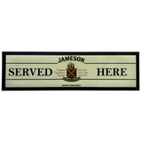 Jameson Served Here Premium Rubber-Backed Bar Mat Runner - KING CAVE