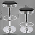 Jim Beam Premium Retro Gas-Lift Bar Stool - KING CAVE