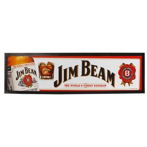 Jim Beam Premium Rubber-Backed Bar Runner - KING CAVE