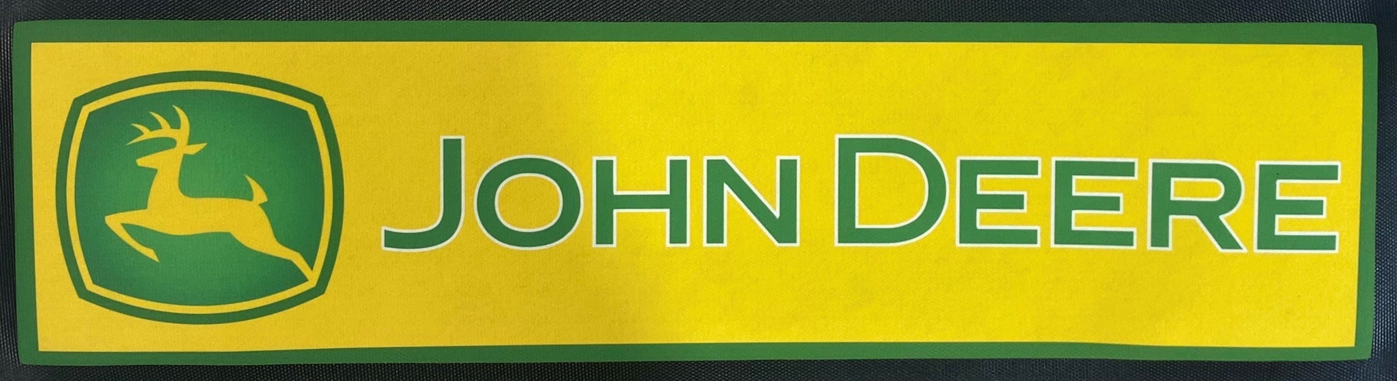 John Deere Premium Rubber-Backed Bar Mat Runner - KING CAVE