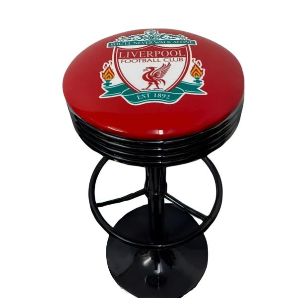 Liverpool Football Club Retro Gas-Lift Bar Stool - KING CAVE