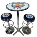 Manchester City FC Bar Table & Bar Stool Set - KING CAVE