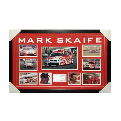 Mark Skaife Collage Signed¬†& Framed - KING CAVE