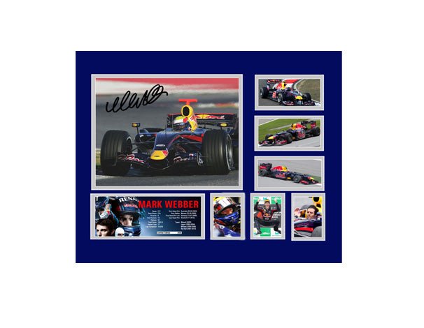 Mark Webber Collage Framed - KING CAVE