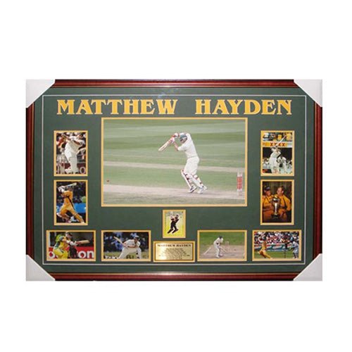 Matthew Hayden Large Collage Framed - KING CAVE