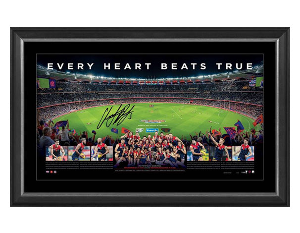 Melbourne Demons 2021 Grand Final Panoramic - Signed by Christian Petracca