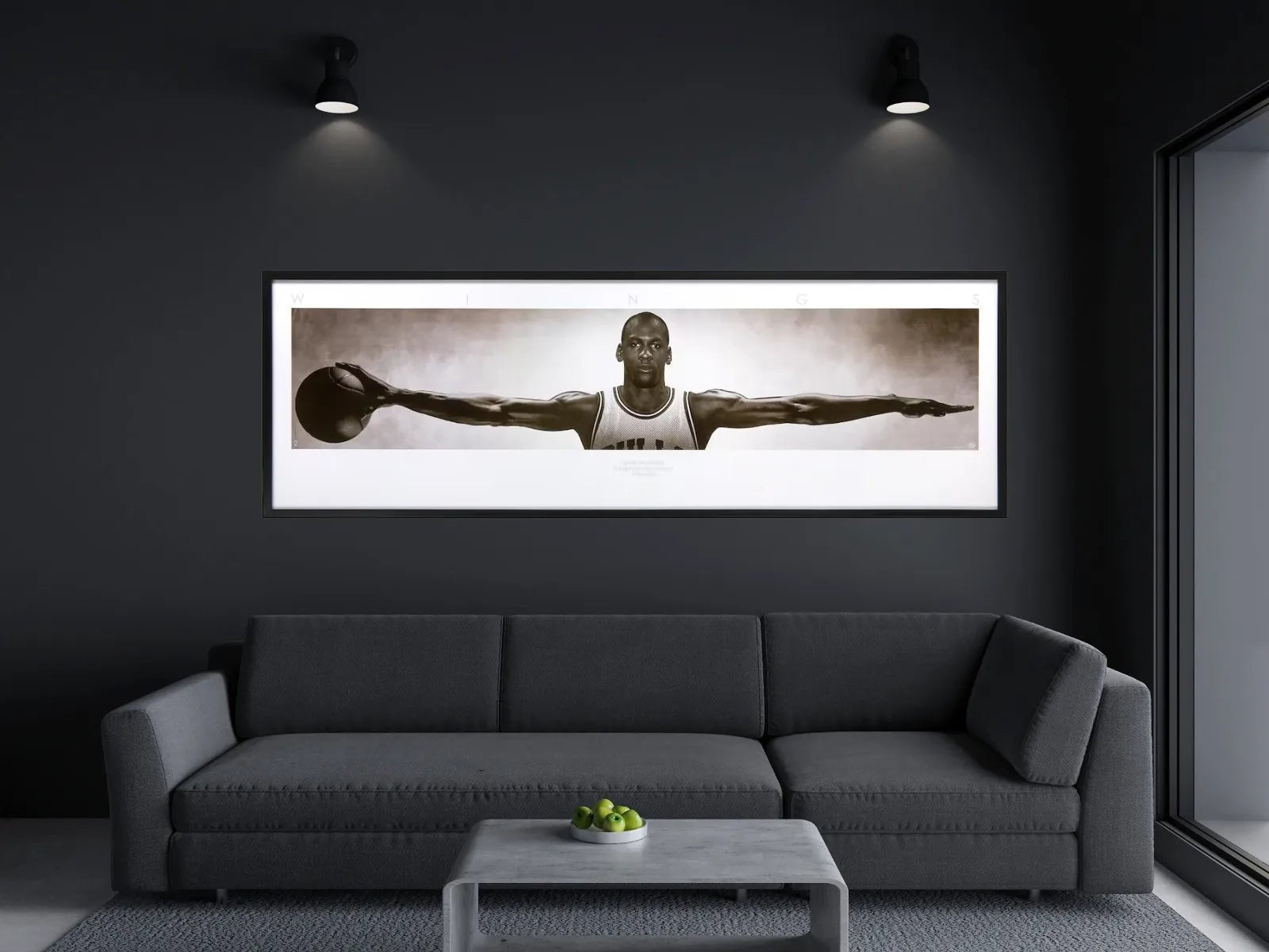 Michael Jordan Wings Framed ‚Äì Large - KING CAVE