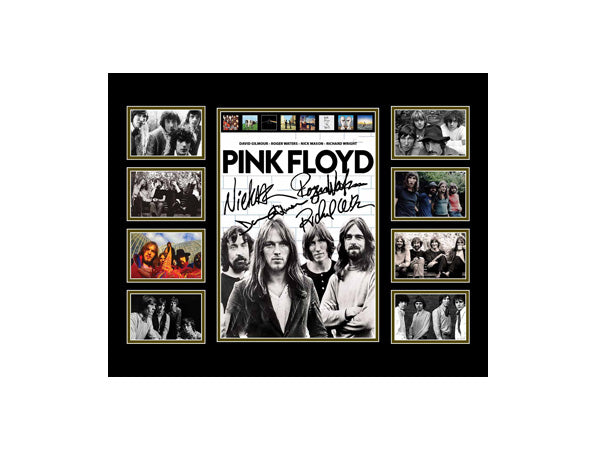 Pink Floyd Collage Framed