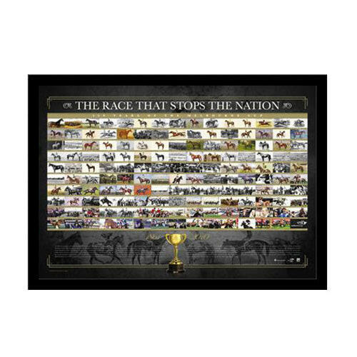 The Race That Stops The Nation Print Framed